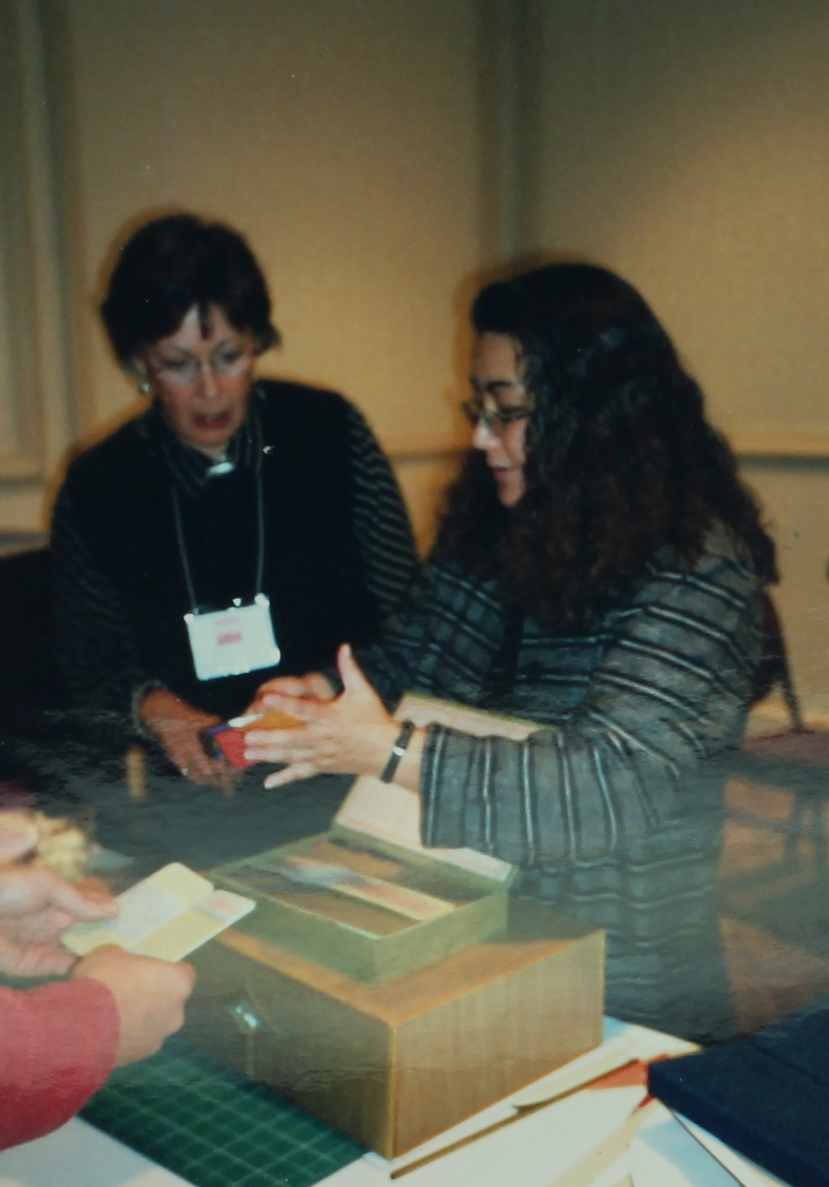 Monique Lallier and Julie Chen