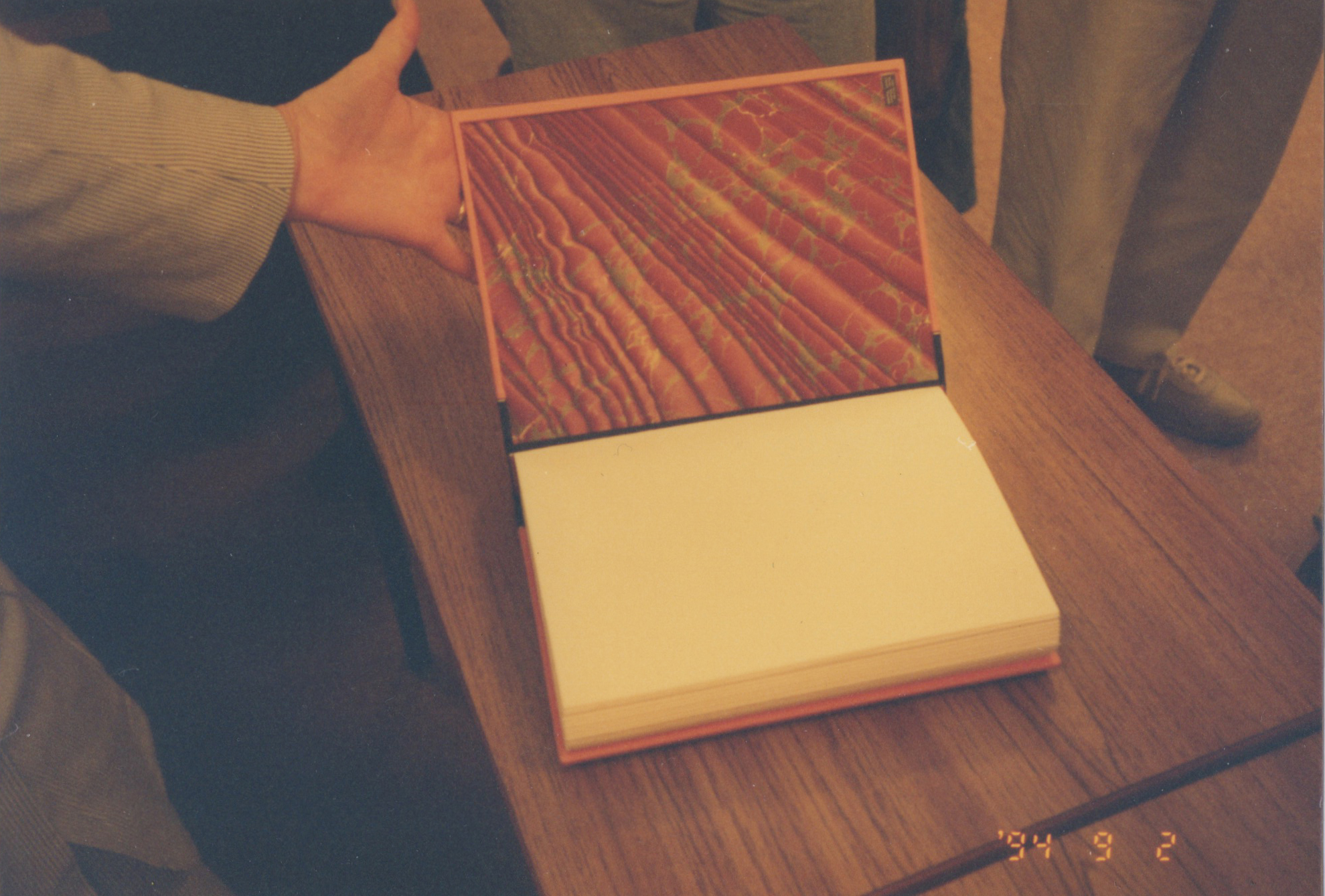 James Brockman's &quot;Rigid Spine&quot; binding