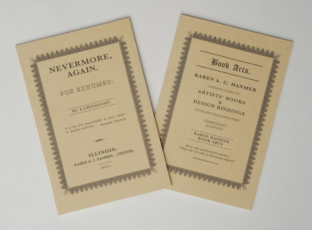 Nevermore Again: Poe Exhumed | 2010