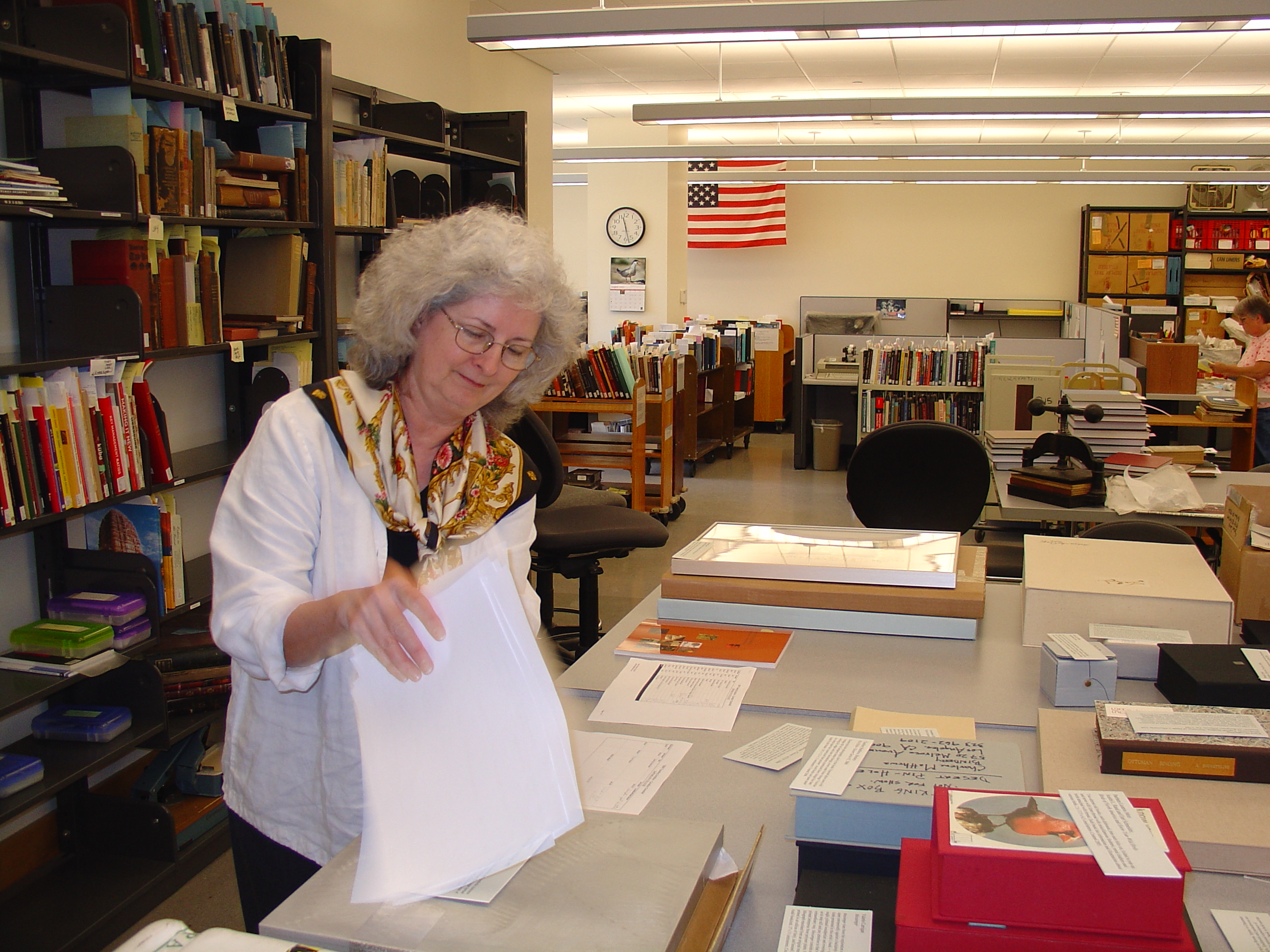 Barbara with condition reports