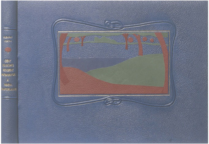 French technique binding with onlays by Nicole Billard French technique binding with onlays by Nicole Billard