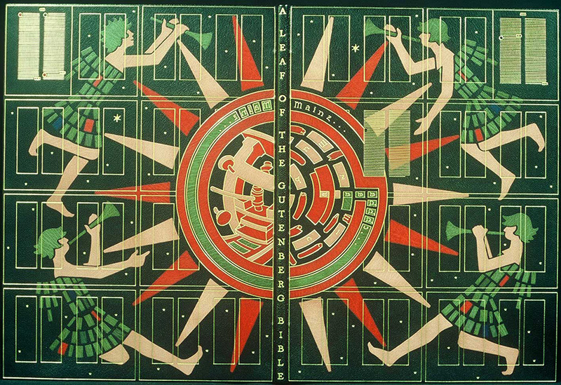 Goat skin binding with onlays and tooling by Michael Wilcox Goat skin binding with onlays and tooling by Michael Wilcox