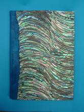 A Selection of Poems on the Theme of Water. Incline Press, 2008. GBW, Delaware Valley Chapter display at the RBMS Conference, Philadelphia, 2010. Eel spine, shell laminate on boards. Sold.